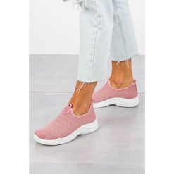 Różowe buty sportowe slip on casu yz07-5. Różowe buty sportowe damskie Casu, bez wzorów, sportowe. Za 49,99 zł.