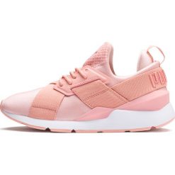 Puma Muse Satin EP Tenisówki Różowy Beżowy. Różowe trampki i tenisówki damskie Puma, z materiału. Za 395,95 zł.