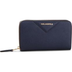 Akcesoria damskie: Duży Portfel Damski KARL LAGERFELD - 86KW3201 Navy