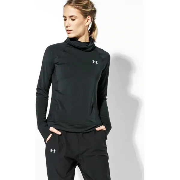 Under Armour Bluza Cg Reactor Run Funnel , czarny, rozmiar XS. Czarne bluzy damskie Under Armour, s, bez wzorów, z poliesteru, bez rękawów, bez kaptura. W wyprzedaży za 149,99 zł.