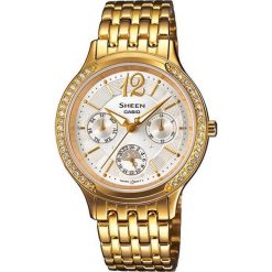CASIO Sheen SHE 3030GD-7A. Szare zegarki damskie CASIO, srebrne. W wyprzedaży za 515,00 zł.