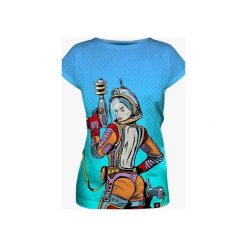 Deep Space women's t-shirt. Niebieskie t-shirty damskie marki Mars from venus, s, bez wzorów, bez kołnierzyka. Za 101,40 zł.