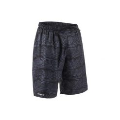 Spodenki surfing długie SBS 100 Flake Stamp. Czarne koszulki męskie OLAIAN, xl, bez wzorów, z poliesteru, sportowe, na fitness i siłownię. Za 49,99 zł.