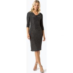 Apriori - Damska sukienka wieczorowa, czarny. Czarne sukienki damskie marki Apriori, bez wzorów, eleganckie, bez kołnierzyka, bez rękawów. Za 449,95 zł.