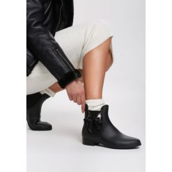 Czarne Matowe Kalosze Someday. Czarne kalosze damskie Renee, bez wzorów. Za 74,99 zł.