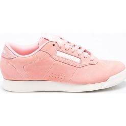 Reebok Classic - Buty Princess Woven Emb. Różowe buty sportowe damskie Reebok Classic, bez wzorów, ze skóry, sportowe, reebok classic. W wyprzedaży za 139,90 zł.