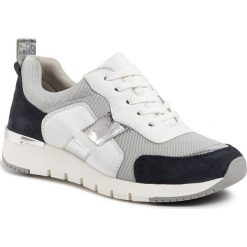 Sneakersy CAPRICE - 9-23707-24 Ocean/White 824. Szare półbuty damskie Caprice, ze skóry. Za 299,90 zł.