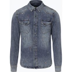 Tigha - Męska koszula jeansowa – Fred, niebieski. Niebieskie koszule męskie jeansowe marki Tigha, l. Za 399,95 zł.