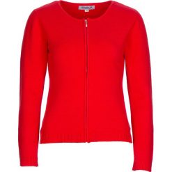 Kardigan w kolorze czerwonym. Czerwone swetry damskie Cachemire Closet, xl, bez wzorów, z wełny. W wyprzedaży za 169,95 zł.