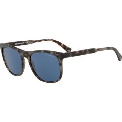 Emporio Armani - Okulary 0EA4099. Szare okulary przeciwsłoneczne męskie marki Emporio Armani, z materiału. Za 529,90 zł.