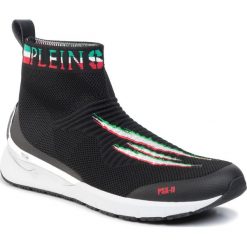 Sneakersy PLEIN SPORT - Runner Scratch A19S USC0018 SKN002N Black 02. Czarne sneakersy męskie Plein Sport, bez zapięcia. W wyprzedaży za 829,00 zł.