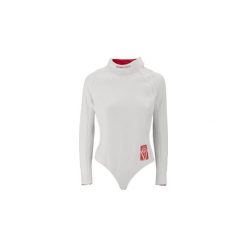 Bluza do szermierki dla praworęcznych 800N damska. Białe bluzy damskie FENC'IT, m, bez wzorów, z poliesteru, bez rękawów, bez kaptura. Za 799,99 zł.