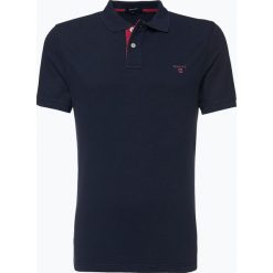 Gant - Męska koszulka polo – Rugger, niebieski. Niebieskie koszulki polo GANT, l, z bawełny. Za 349,95 zł.
