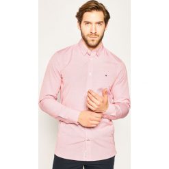 Koszula TOMMY HILFIGER Overhemd MW0MW12812. Różowe koszule męskie TOMMY HILFIGER, s, bez wzorów, z bawełny, casualowe, bez kołnierzyka, bez rękawów. W wyprzedaży za 239,00 zł.
