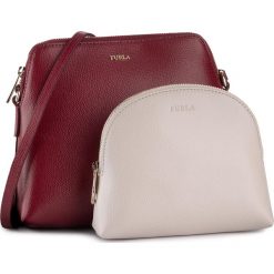 Torebka FURLA - Boheme 1022530 E EQ35 ARE Cilegia g/Lino. Czerwone listonoszki damskie Furla, na imprezę, bez wzorów, ze skóry, bez dodatków. Za 879,00 zł.