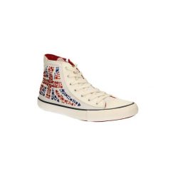 Buty Pepe jeans TRAMPKI PGS30064. Szare trampki i tenisówki damskie marki Pepe Jeans, z jeansu. Za 139,99 zł.