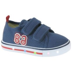 Beppi Tenisówki Chłopięce Canvas Shoe 21 Niebieskie. Brązowe buty chłopięce sportowe BEPPI, bez wzorów, na rzepy. Za 67,00 zł.