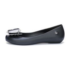 Zaxy Baleriny Damskie Butterfly 37 Czarny. Czarne baleriny damskie Zaxy, bez wzorów, bez obcasa. W wyprzedaży za 125,00 zł.