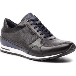 Sneakersy QUAZI - QZ-12-02-000106 601. Czarne sneakersy męskie QUAZI, bez zapięcia. W wyprzedaży za 139,00 zł.
