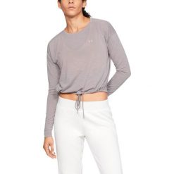 Under Armour Whisperlight Koszulka Szary. Szare koszulki damskie Under Armour, xs, bez wzorów, z poliesteru, bez kołnierzyka, z długim rękawem. Za 206,95 zł.