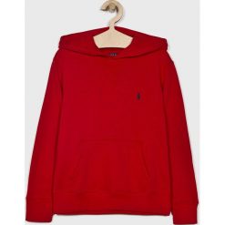 Polo Ralph Lauren - Bluza dziecięca 134 - 176 cm. Czerwone bluzy chłopięce z bawełny. W wyprzedaży za 239,90 zł.