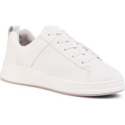 Sneakersy TAMARIS - 1-23713-24 White Uni 146. Białe półbuty damskie Tamaris, ze skóry. W wyprzedaży za 239,00 zł.
