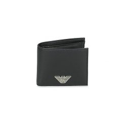 Portfele Emporio Armani Y4R167-YLA0E-81072. Czarne portfele męskie Emporio Armani, bez wzorów. Za 399,00 zł.