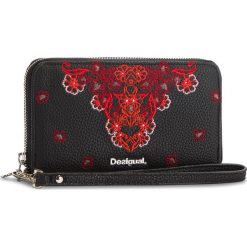 Duży Portfel Damski DESIGUAL - 18WAYP48 2000. Czarne portfele damskie Desigual, ze skóry ekologicznej. Za 199,90 zł.