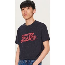 T-shirty męskie: T-shirt z nadrukiem pepsi-cola – Granatowy