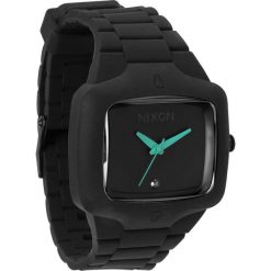 Zegarek unisex Black Teal Nixon Rubber Player A1392060. Czarne zegarki męskie marki Nixon. Za 647,00 zł.