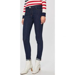 Trussardi Jeans - Jeansy 206. Niebieskie jeansy damskie Trussardi Jeans, bez wzorów, z elastanu. W wyprzedaży za 269,90 zł.