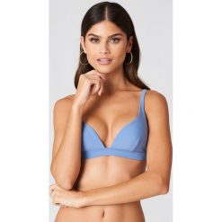 Stroje dwuczęściowe damskie: J&K Swim X NA-KD Góra bikini – Blue