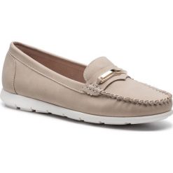 Mokasyny CLARA BARSON - WS2789-1 Pink. Brązowe mokasyny damskie Clara Barson, ze skóry ekologicznej, na płaskiej podeszwie. Za 69,99 zł.