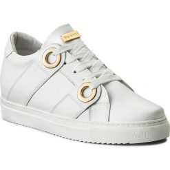 Sneakersy EVA MINGE - Oleiros 3K 18BD1372375ES 102. Białe półbuty damskie Eva Minge, bez wzorów, ze skóry, bez obcasa, na obcasie, bez zapięcia. W wyprzedaży za 249,00 zł.