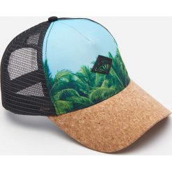 Czapka z daszkiem typu trucker - Turkusowy. Niebieskie czapki męskie House, bez wzorów. Za 39,99 zł.
