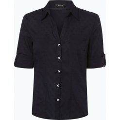 Opus - Bluzka damska – Fadera Dobby Dot, niebieski. Niebieskie bluzki damskie Opus, bez wzorów, bez kołnierzyka, bez rękawów. Za 179,95 zł.