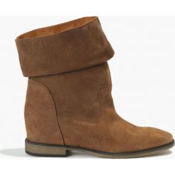 Botki brązowe Alegra. Brązowe botki damskie Badura. Za 359,99 zł.