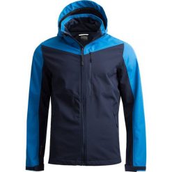 Softshell męski SFM602 - niebieski melanż - Outhorn. Niebieskie kurtki męskie Outhorn, m, bez wzorów, z softshellu, bez kaptura. W wyprzedaży za 149,99 zł.