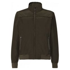 Geox Kurtka Męska Hallson 52 Khaki. Brązowe kurtki męskie bomber Geox, m. W wyprzedaży za 655,00 zł.