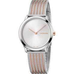 Calvin Klein Minimal Zegarek Srebrny. Szare zegarki damskie Calvin Klein, srebrne. Za 1146,95 zł.