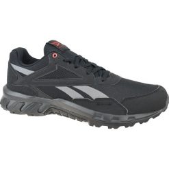 Reebok Ridgerider 5.0 EF4200 buty do biegania męskie czarne 47. Czarne buty sportowe męskie Reebok, z tkaniny, bez zapięcia, do biegania. W wyprzedaży za 179,99 zł.