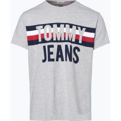 Tommy Jeans - T-shirt męski, szary. Szare t-shirty męskie z nadrukiem Tommy Jeans, m, z jeansu. Za 179,95 zł.