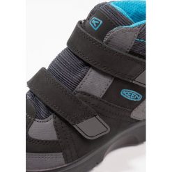 Buty sportowe chłopięce: Keen HIKEPORT MID STRAP WP Buty trekkingowe black/blue jewel