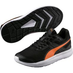 Puma Buty Do Biegania Escaper Mesh Jr Black Vibrant Orang 38. Czarne buty dziewczęce sportowe Puma, bez wzorów, z meshu, bez zapięcia. Za 115,00 zł.