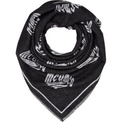 McQ Alexander McQueen BLANKET SCARF Szal darkest black. Czarne szaliki damskie marki McQ Alexander McQueen, bez wzorów, z wełny. Za 969,00 zł.