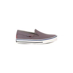 Tenisówki Tommy Hilfiger VIC SLIPON. Szare trampki męskie TOMMY HILFIGER, bez wzorów, bez zapięcia. Za 233,67 zł.