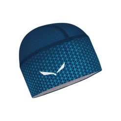 Czapki męskie: Salewa Czapka męska PEDROC DRY LITE BEANIE niebieska r. Uniwersalny (3560)
