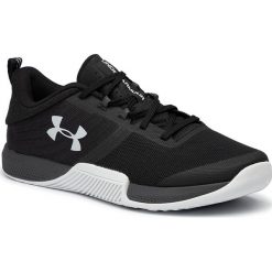 Buty UNDER ARMOUR - Ua Tribase Thrive 3021293-004 Blk. Czarne buty sportowe męskie Under Armour, z tworzywa sztucznego, bez zapięcia, na fitness i siłownię. W wyprzedaży za 299,00 zł.