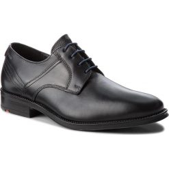 Półbuty LLOYD - Gala 28-603-10 Schwarz/Midnight. Czarne buty wizytowe męskie marki Lloyd, na imprezę, ze skóry. W wyprzedaży za 349,00 zł.