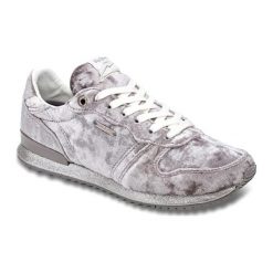Sneakersy w kolorze srebrnym. Szare sneakersy damskie Melissa, Pepe Jeans. W wyprzedaży za 139,95 zł.